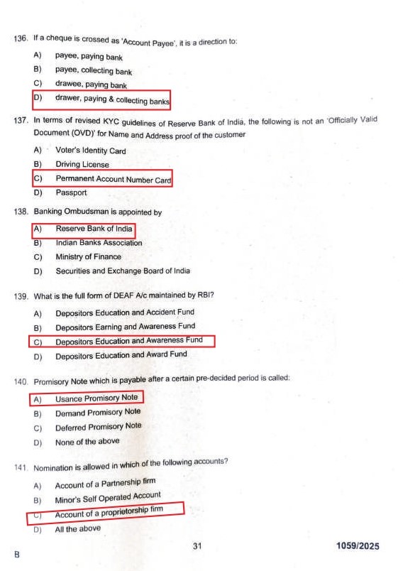 cseb answer key